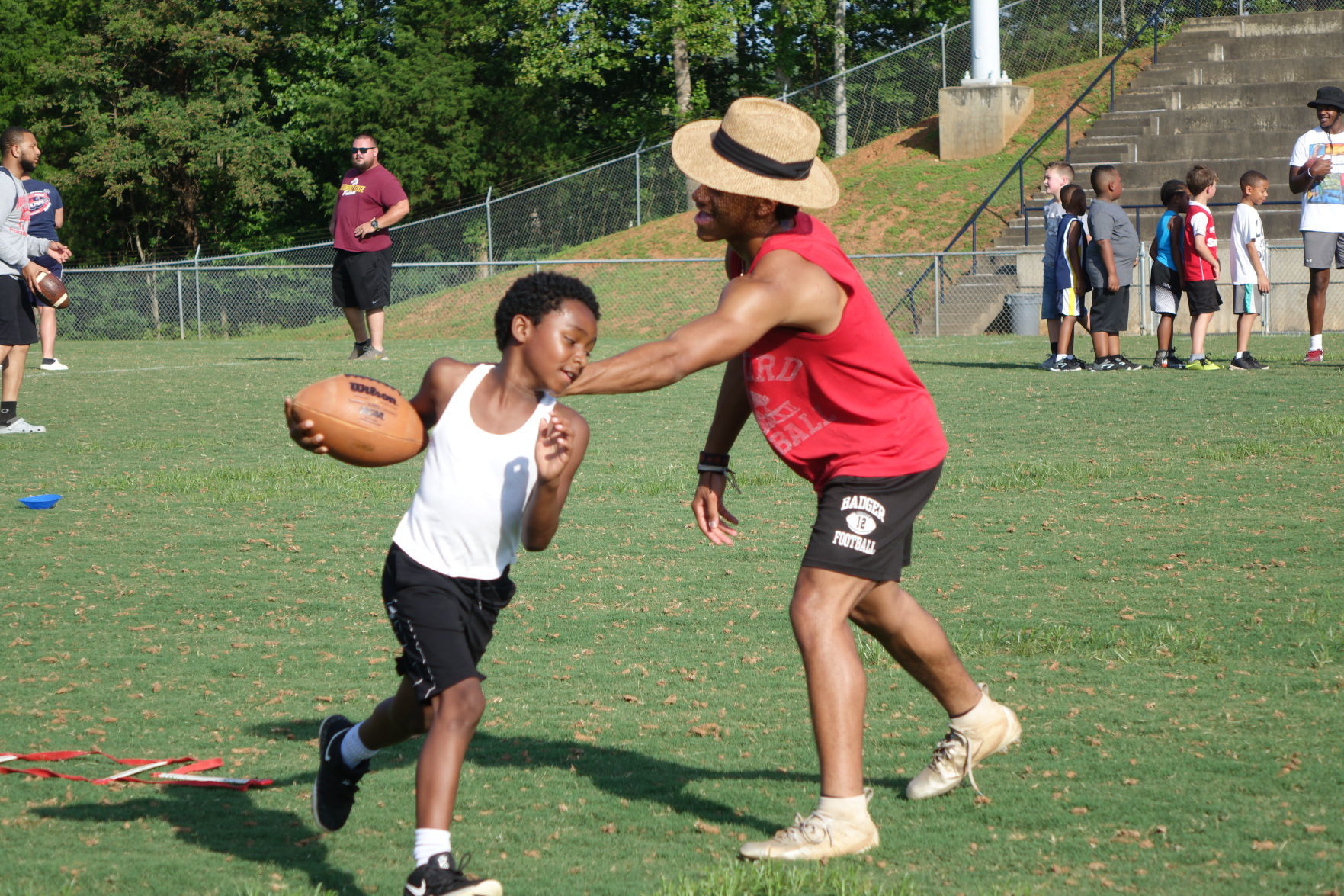 Magna Vista football camp